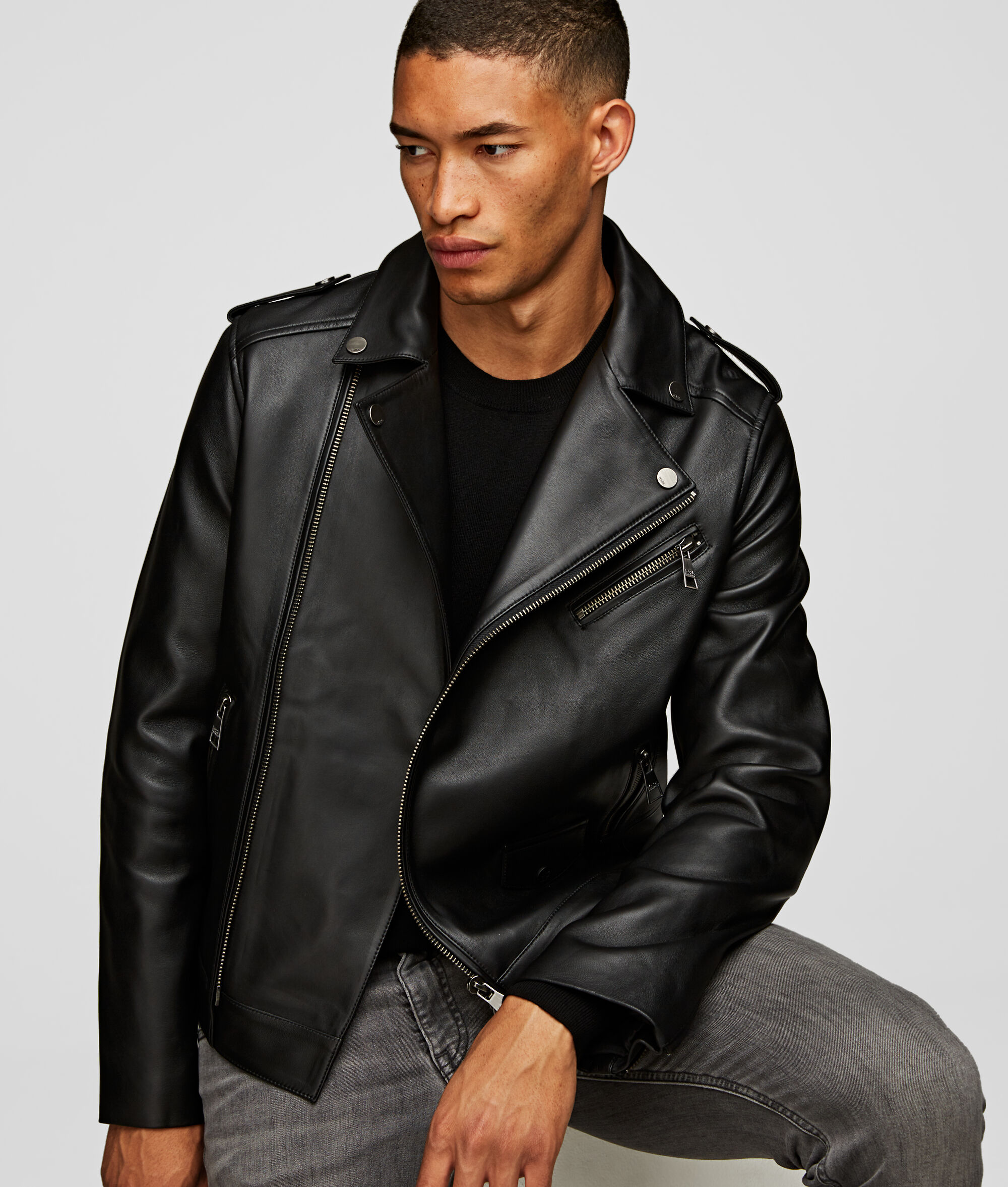 (image for) User-Centric LEATHER BIKER JACKET